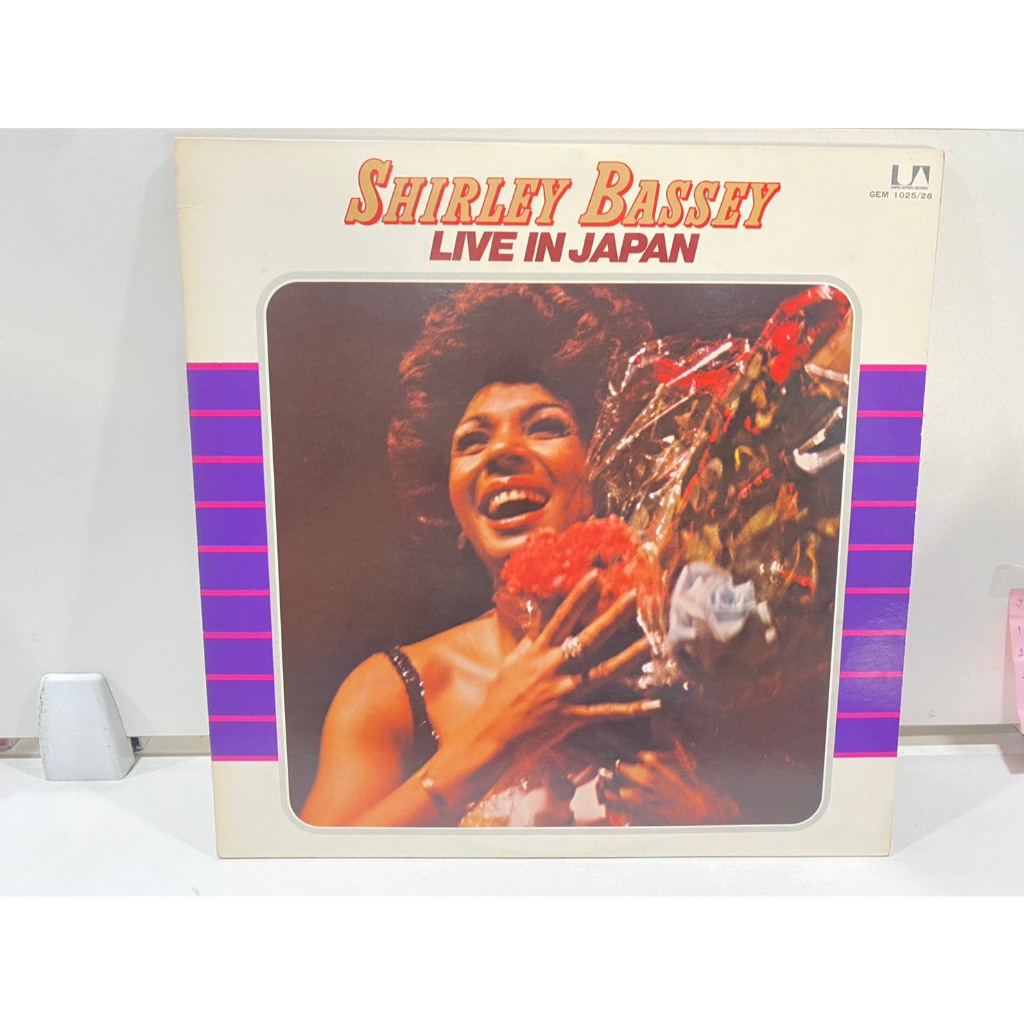 2LPVinyl Records แผ่นเสียงไวนิล SHIRLEY BASSEY LIVE IN JAPAN//SHIRLEY BASSEY LIVE IN JAPAN (J8A210)