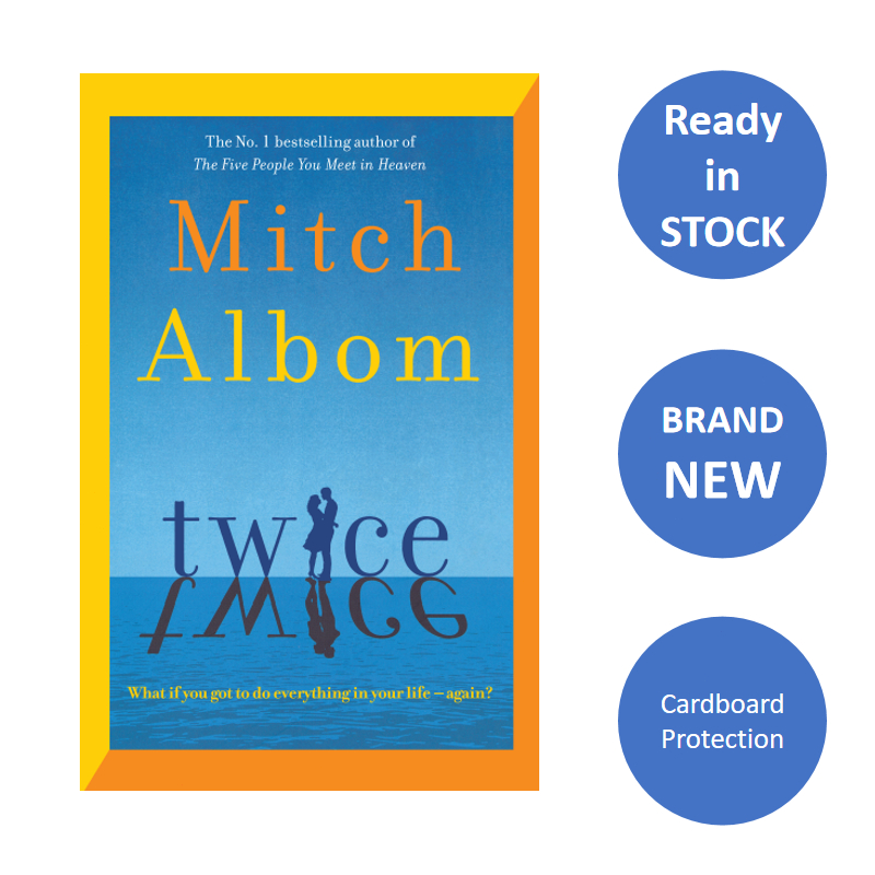 Twice ENGLISH Mitch Albom Paperback Book