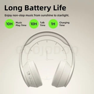 GOOJODOQ Foldable Headphones HiFi Stereo Sound Long Battery Life Multi-mode Playback