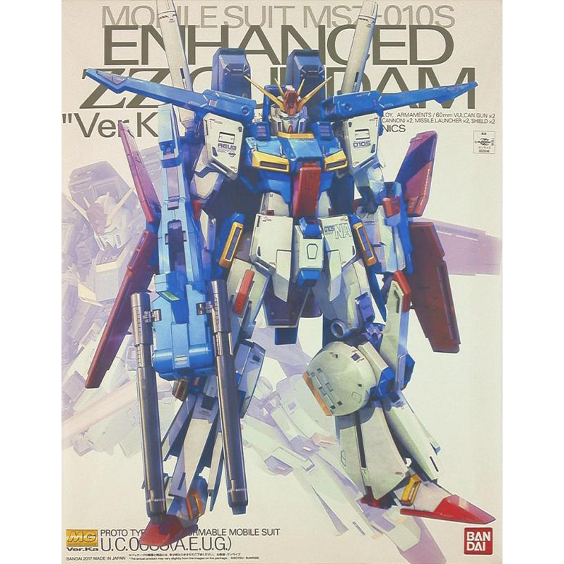 [พร้อมส่ง] MG 1/100 MSZ-010 Enhanced ZZ Gundam "Ver.KA" P-BANDAI