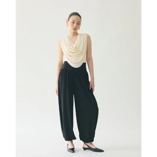 AOP Archive - Cowl Neck Top (มี2สี) เสื้อแขนกุด คอถ่วง