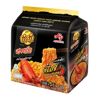 [1แพ็ค5ซอง] Yumyum ยำยำ สูตรเด็ด บะหมี่กึ่งสำเร็จรูป แบบแห้ง มีหลายรสชาติให้เลือก