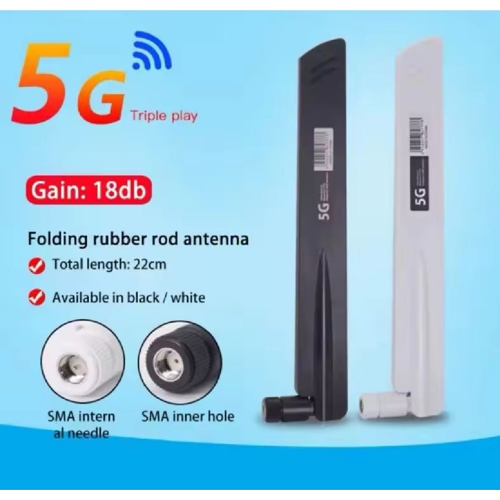 5G 4G Omni Antenna 18dBi Full band 600-6000MHz SMA Female