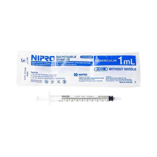 Syringe 1 ml. รุ่นไม่มีหัวเข็ม ใช้ป้อนนม ป้อนอาหารสัตว์เล็ก