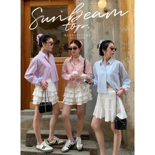 Rubberstore - Sunbeam top เสื้อเชิ้ตแขนยาว ผ้าไม่หนา ใส่สบาย
