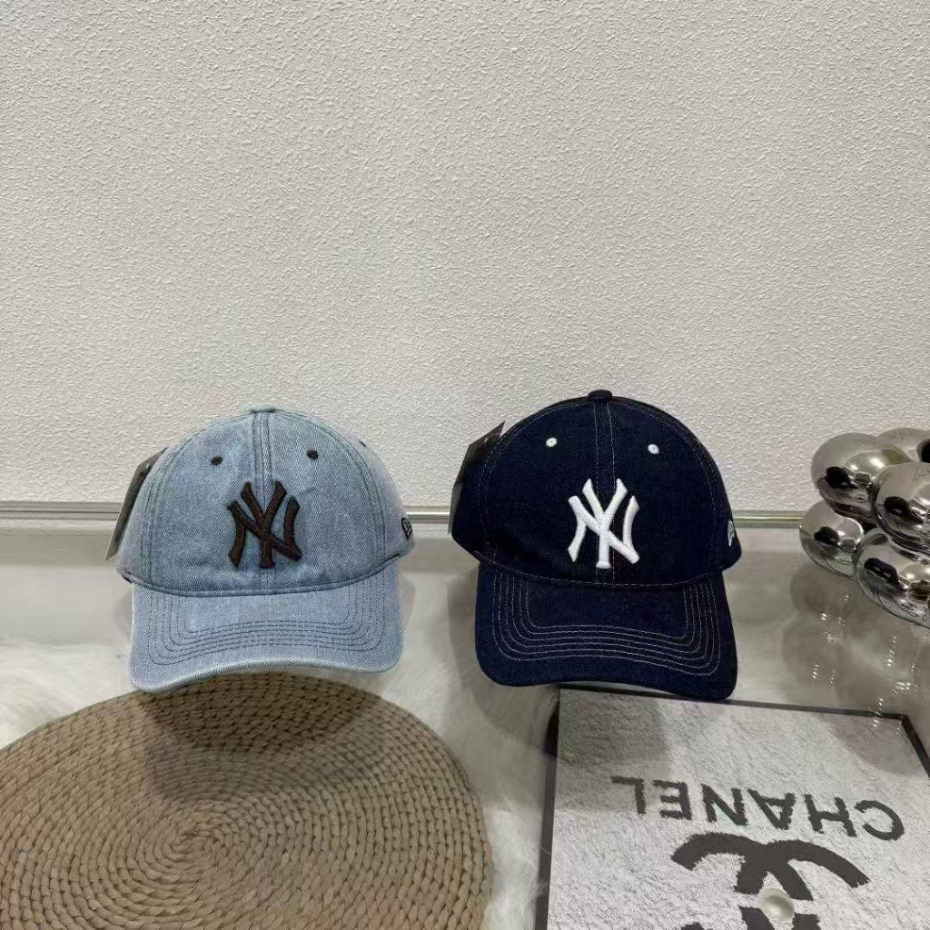 NY หมวกแก๊ป หมวกแฟชั่น ผ้ายีนส์ งานปัก ใส่ได้ทุกเพศทุกวัย งานคุณภาพดี 100% มีบริการเก็บเงินปลายทาง Cap fashion