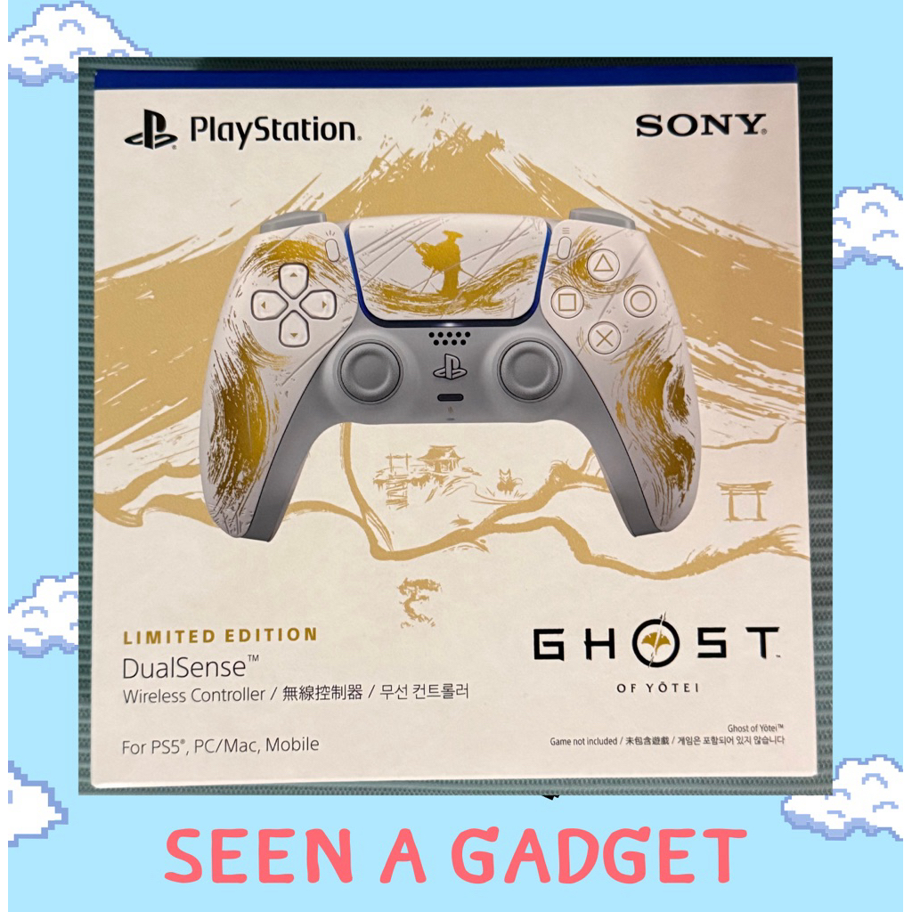 [มือ1พร้อมจัดส่ง]Dualsense wireless controller ghost of yotei limited edition
