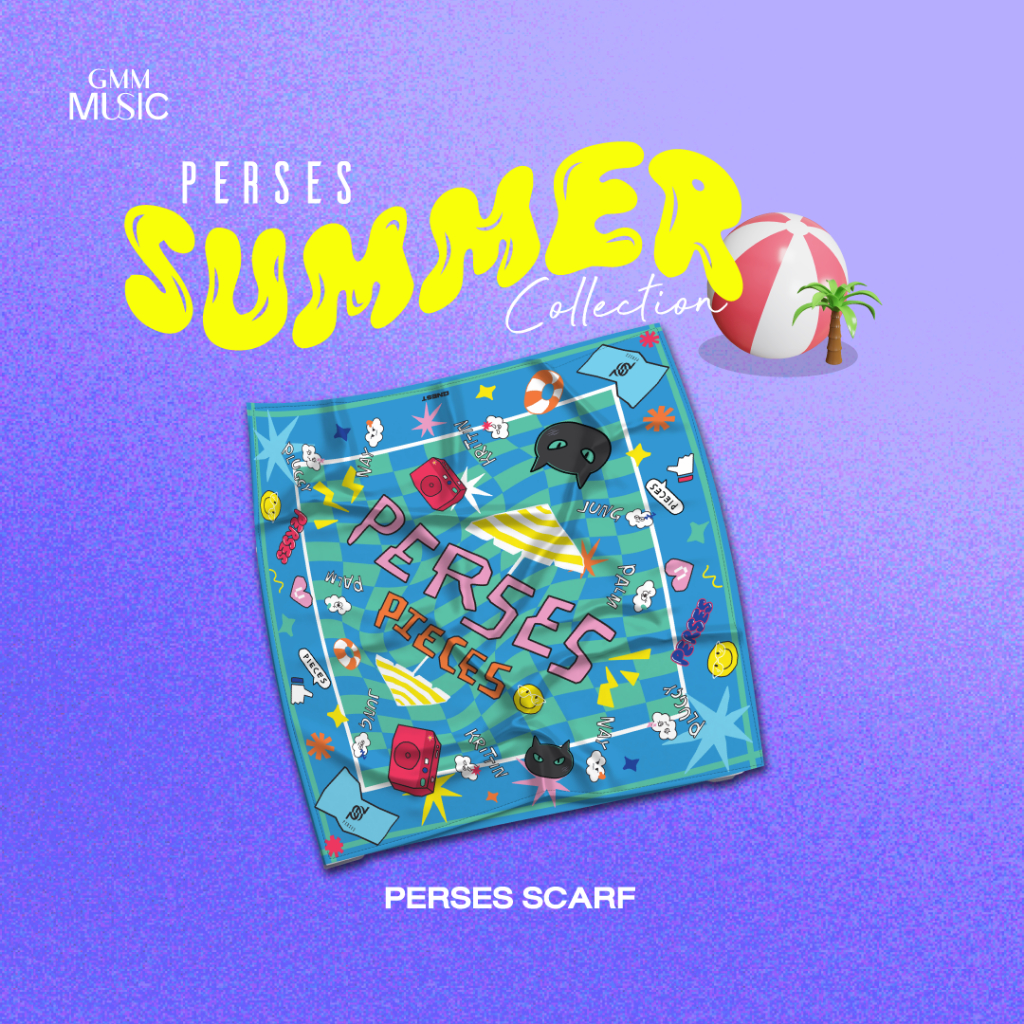 GMM MUSIC : PRE-ORDER SCARF PERSES SUMMER COLLECTION