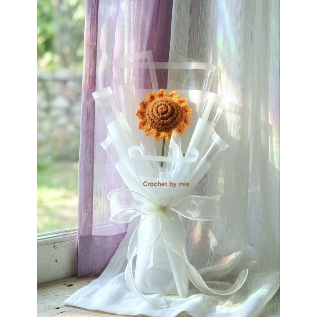 ช่อทานตะวัน S ( Handmade)