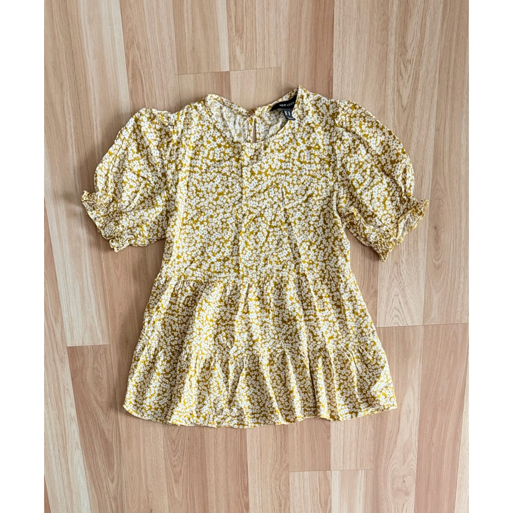 new look floral blouse