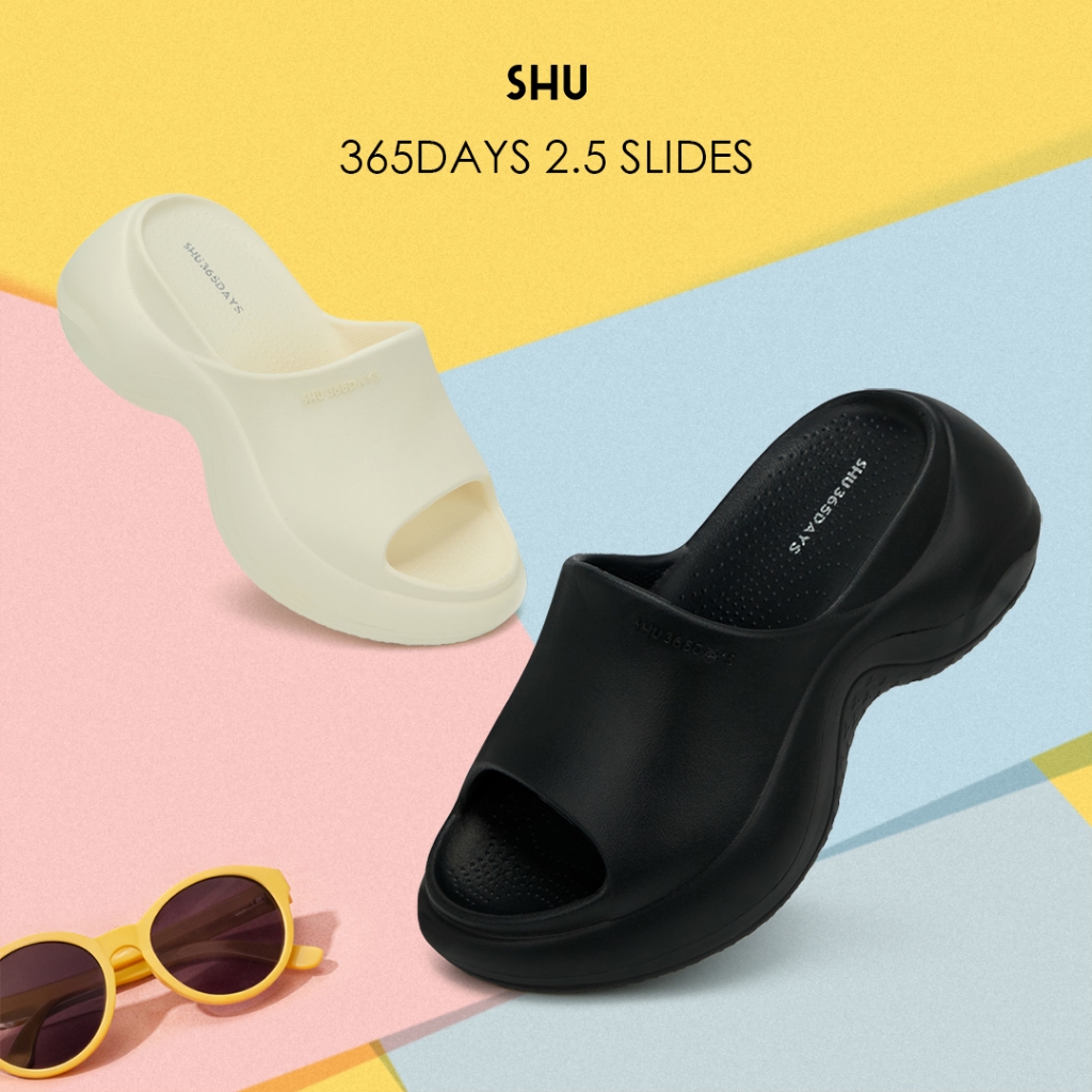 SHU 365DAYS 2.5" SLIDES รองเท้าส้นสูง