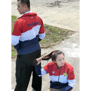 เสื้อแจ็คเก็ต ซ่อน ฮู้ด ไทยราชพฤกษ์