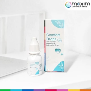น้ำตาเทียม COMFORT DROP ขนาด 10ml ล็อตใหม่ สูตรอ่อนโยน ให้ความชุ่มชื้นต่อดวงตา