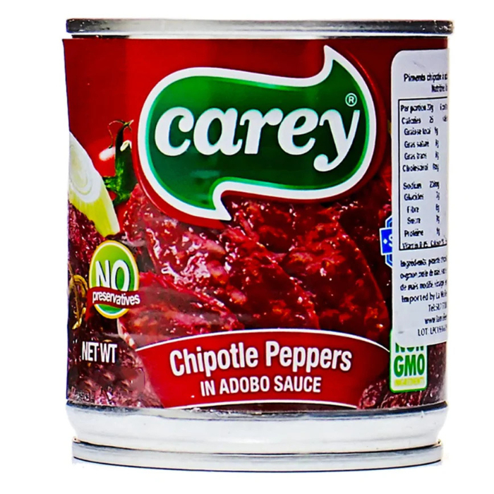 พริกชิโปตเลในซอสอะโดโบ ขนาด 2.8 กก. แบรนด์ คาเรย์ - Chipotles Peppers in Adobo Sauce 2.8kg Carey brand