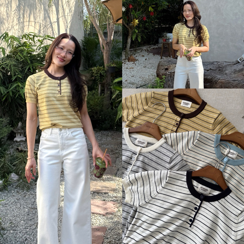 Apparel Story - Dessert Mood Knit Top