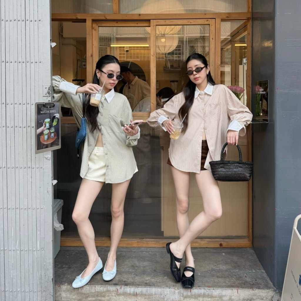 FLASHMARBLE - BISCUIT SHIRT