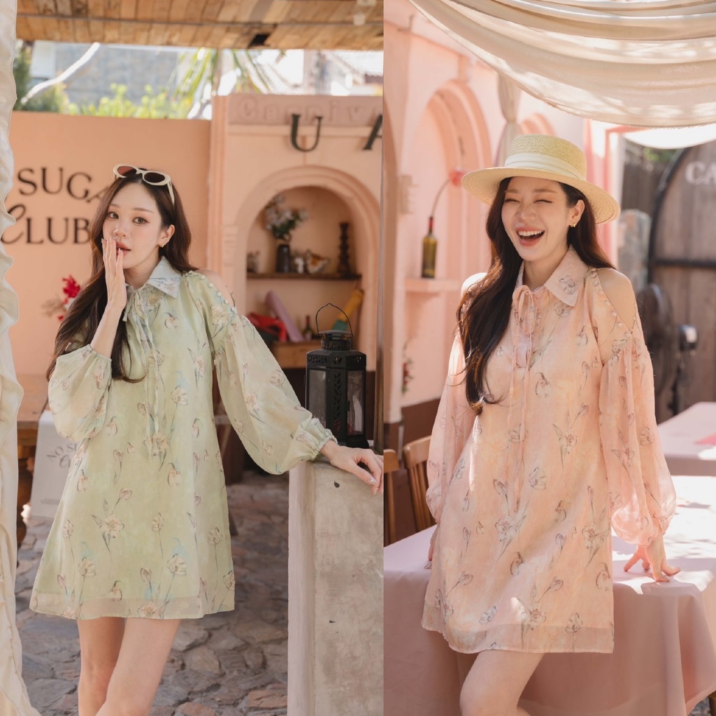 Pamlook Darling dress ลายดอก