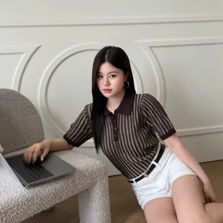 kyla polo knit (new collection)