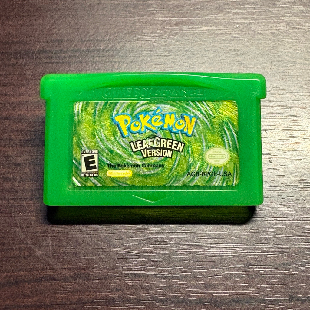 ตลับแท้ Pokemon Leafgreen (US) GBA