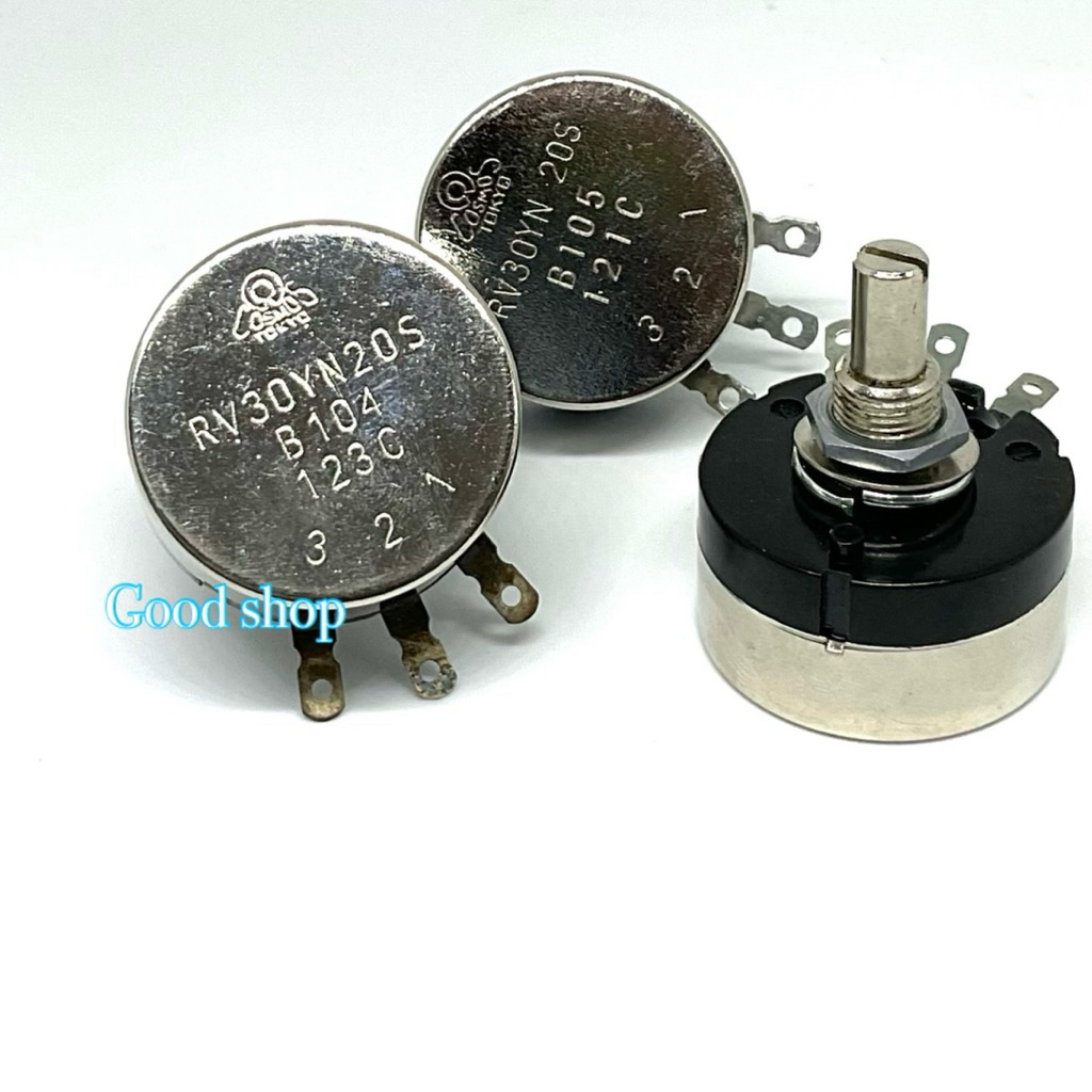 RV30YN20S VR วอลลุ่ม มี1K,2K,3K,5K,10K,20K,30K,50K,100K,200K,250k,300K,500K,1M,100ohm,200ohm,500ohm