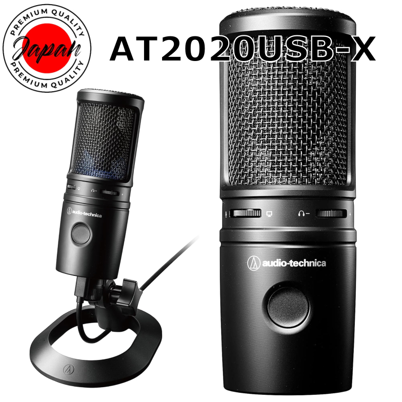 audio technica / AT2020USB-X condenser USB microphone USB-Type-C For teleworkers/streamers/content c