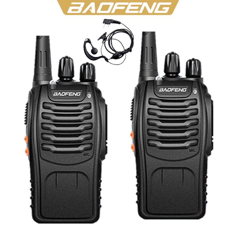 BT888S 2800mAh 0.5W IP54กันน้ำ 1-5km ความถี่ 400-470Mhz