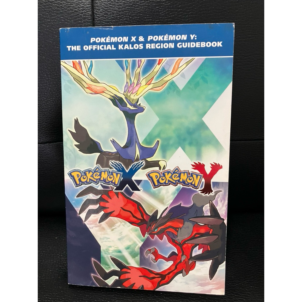 หนังสือบทสรุปเกม guide book pokemon x pokemon y