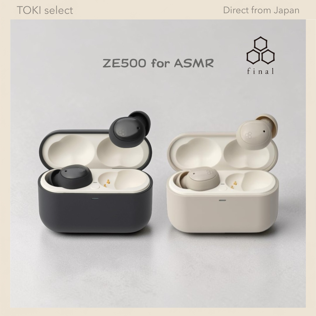final ZE500 for ASMR Wireless Earphones - Ultra Small - Sleep-Friendly