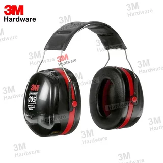 3M Optime 105 ที่ครอบหูลดเสียง Earmuffs รุ่น H10A ค่าการลดเสียง 105 เดซิเบล NRR 30 dBA