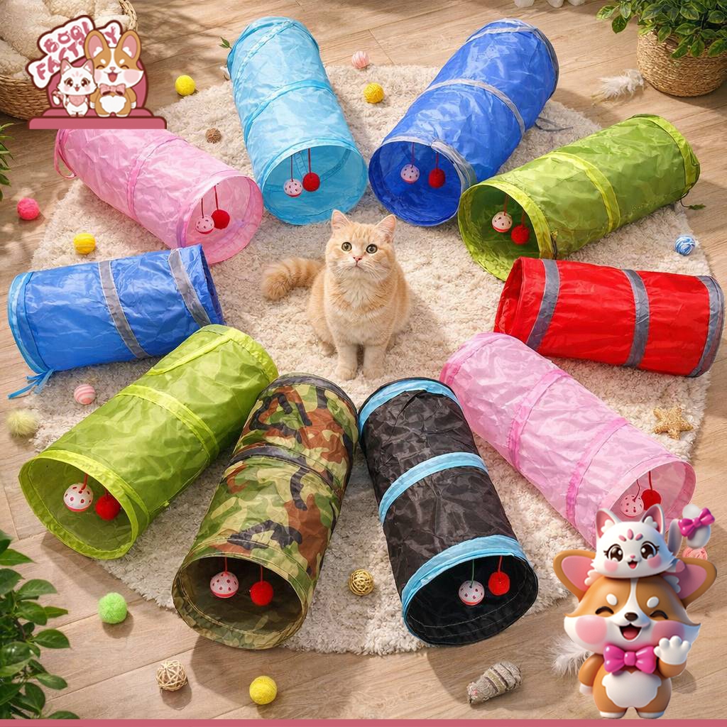 Boqi factory อุโมงค์สนุกใหม่สำหรับแมวแมวหรือสัตว์ขนาดเล็ก EH-S74