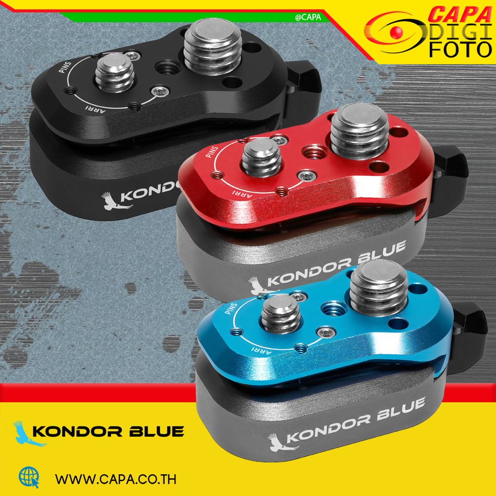Kondor Blue Mini Lock Quick Release Plates