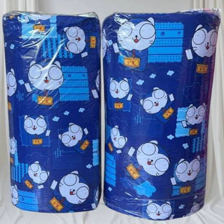 ที่นอนปิกนิก 3.5 ฟุต 1แถม1 ผ้าcotton 100% หนา4นิ้ว สีสดใสไม่ตกสี-ใยสังเคราะห์-ปิคนิคที่นอนปิกนิก