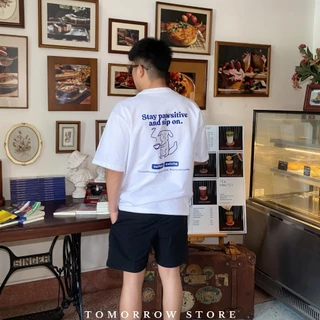 TOMORROW- เสื้อOVERSIZE/Premium-Stay Pawsitive
