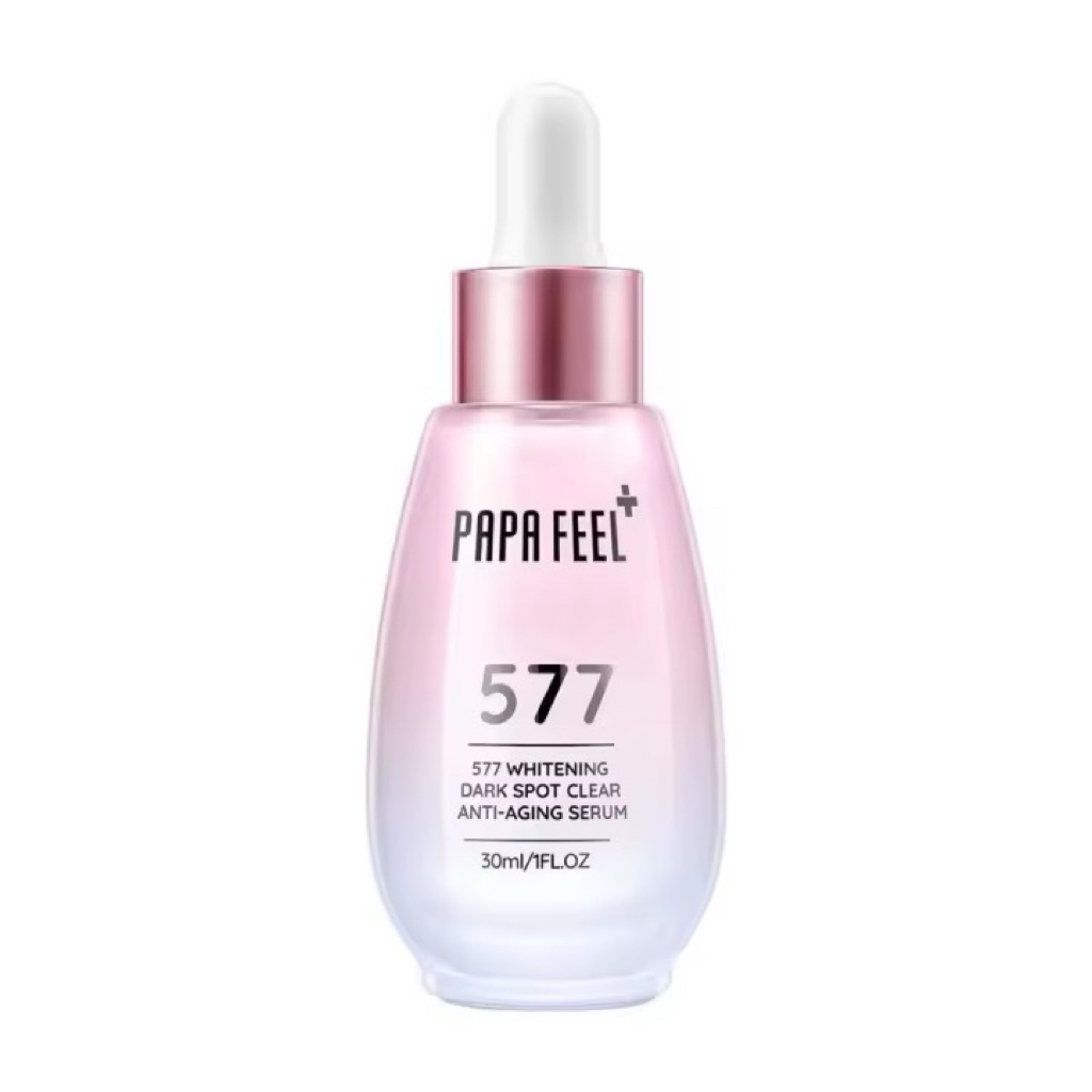 PAPA FEEL เซรั่ม577 ลดเลือนจุดด่างดำ รอยสิว 30ml | ฝ้า กระ | Dark Spot Bright Whitening Serum