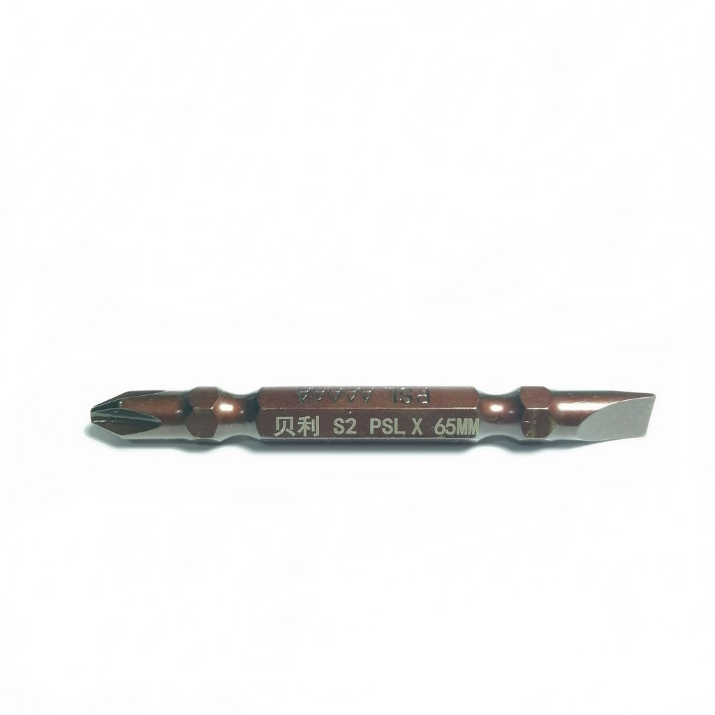 OPP ดอกไขควงสว่าน หัวแฉก(+) PH2 และหัวแบน(-) 1x6 mm. วัสดุเหล็ก S2 แบบ 1 ดอก