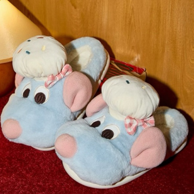 (พรี) รองเท้า Gukoo × Ratatouille “Cozy Chef Slippers” 💛🐭🧀🍳