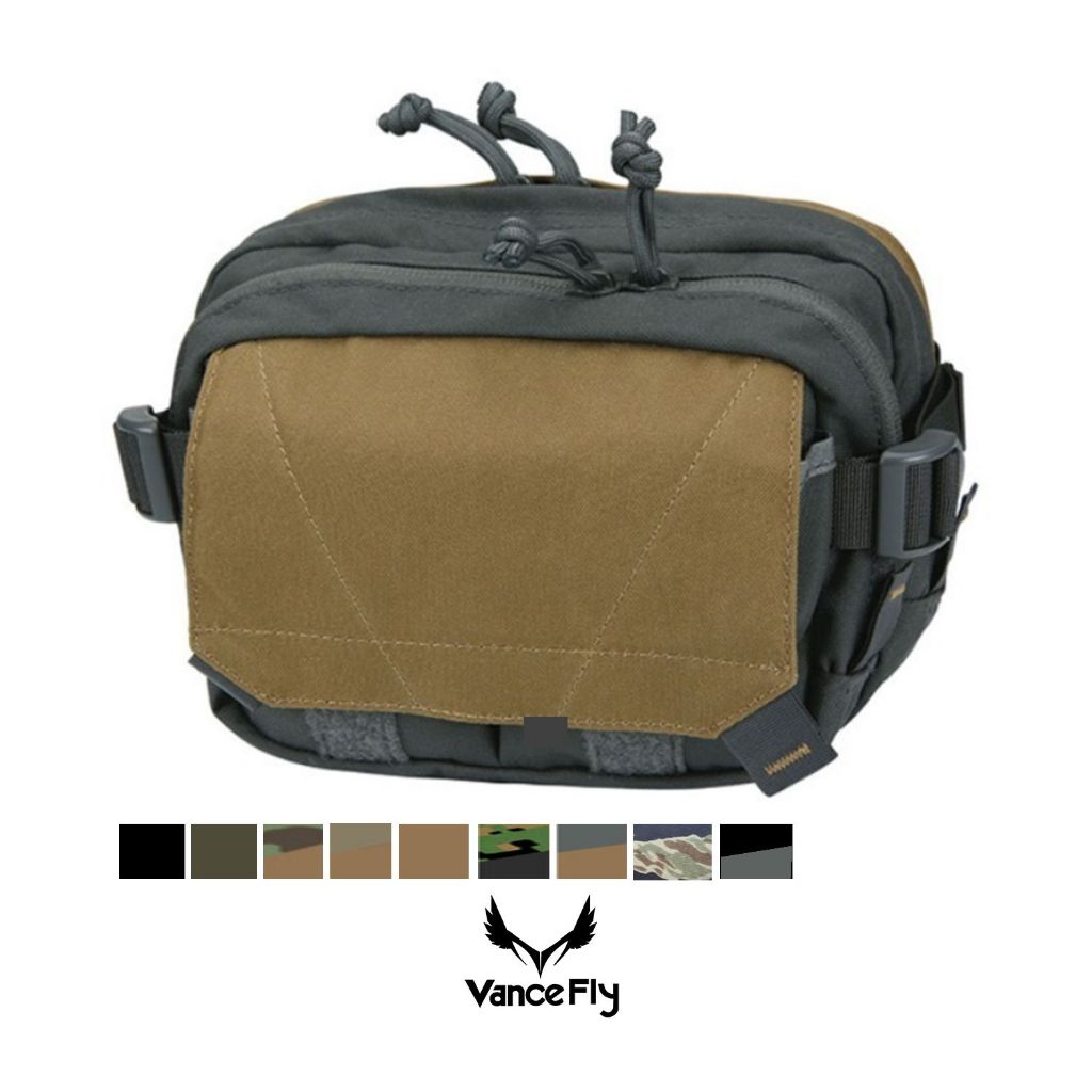 VanceFly Virgo Waist Bag กระเป๋า คาดเอว ขนาดกลาง แข็งแรง ทนทาน by Jeep Camping