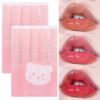 ส่งฟรี/ส่งไว เซ็ตลิป ลิปก​ลอส​ ลิป​ Magic Casa Lip Gloss ได้…
