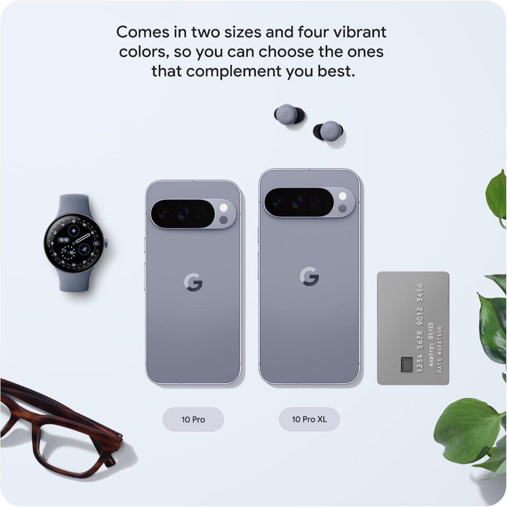 Google Pixel 10 Pro - Unlocked Android Smartphone - Gemini AI Assistant