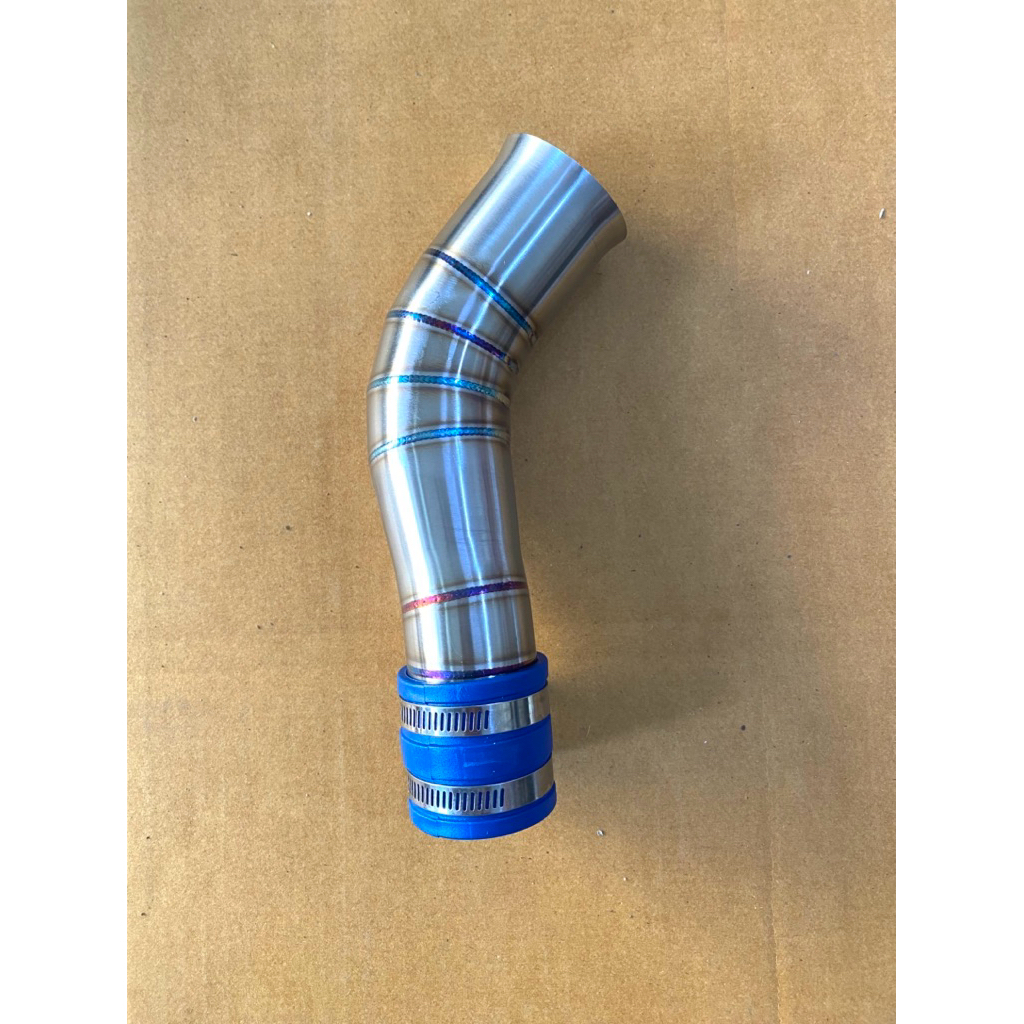 ท่อกรองเลส304 Pcx160/ADV160/Click160 ฟรียางกันน้ำ อะไหล่แต่ง pcx 160