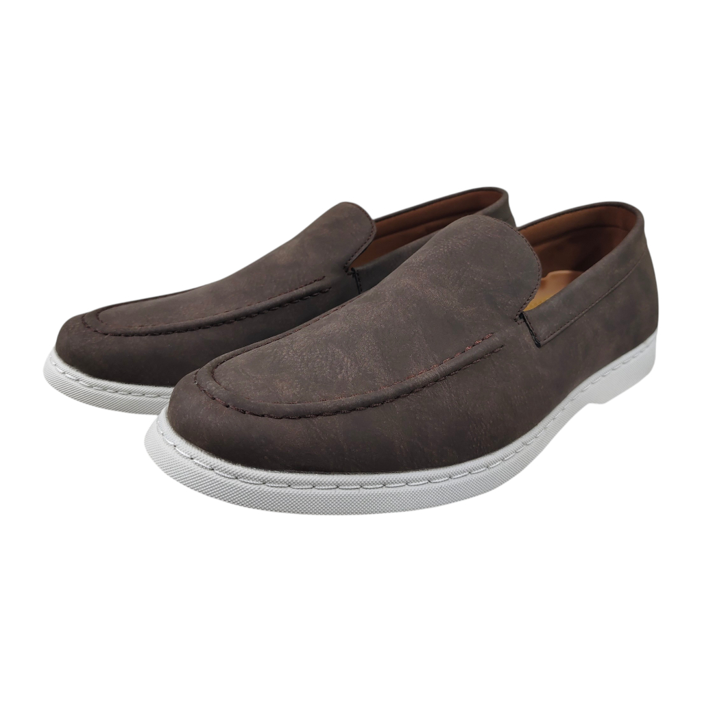Heavy shoes รองเท้าหนังผู้ชายในเครือแบรนด์Roving Foxรุ่น FC2007 สีน้ำตาล