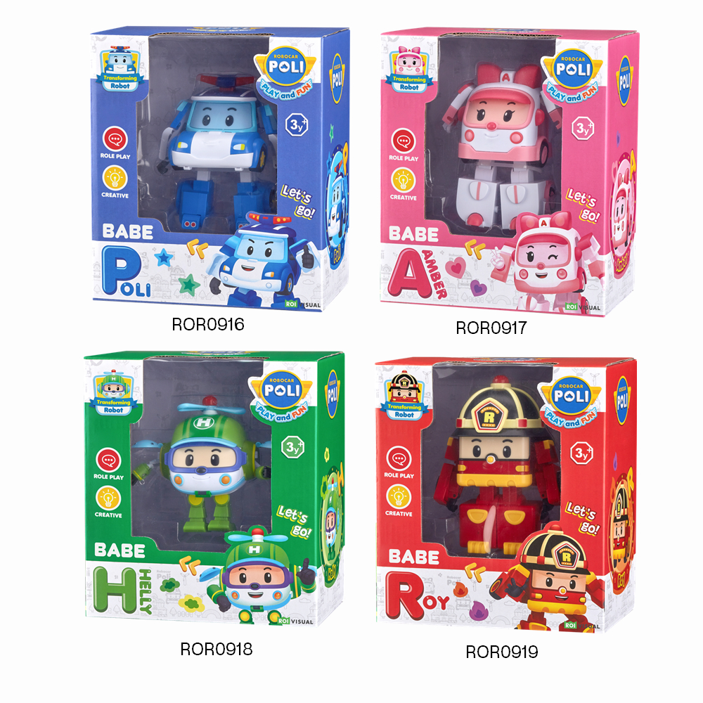 Robocar Poli Transforming Robot Babe Series หุ่นยนต์แปลงร่าง รหัสสินค้า ROR09