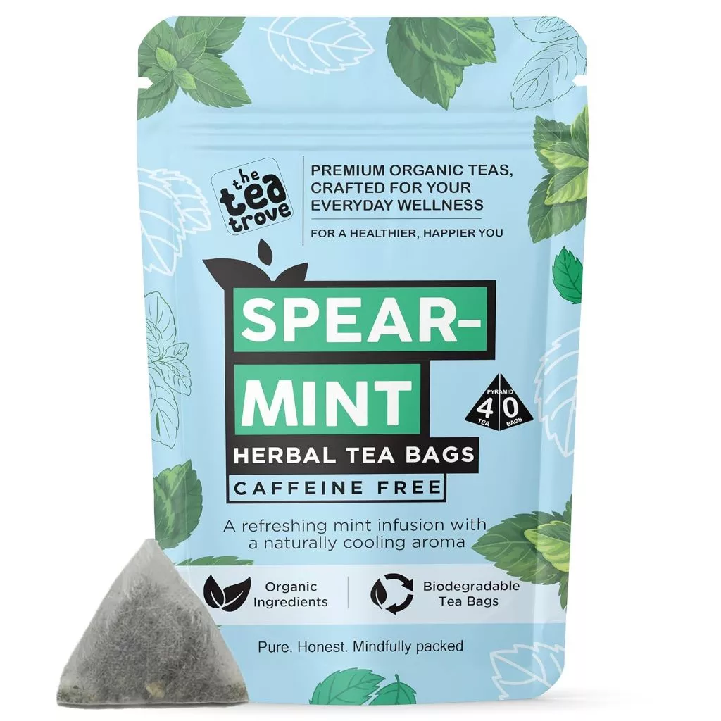 ชาสเปียร์มินต์ ออร์แกนิค | Organic Spearmint Tea | 40 ซอง