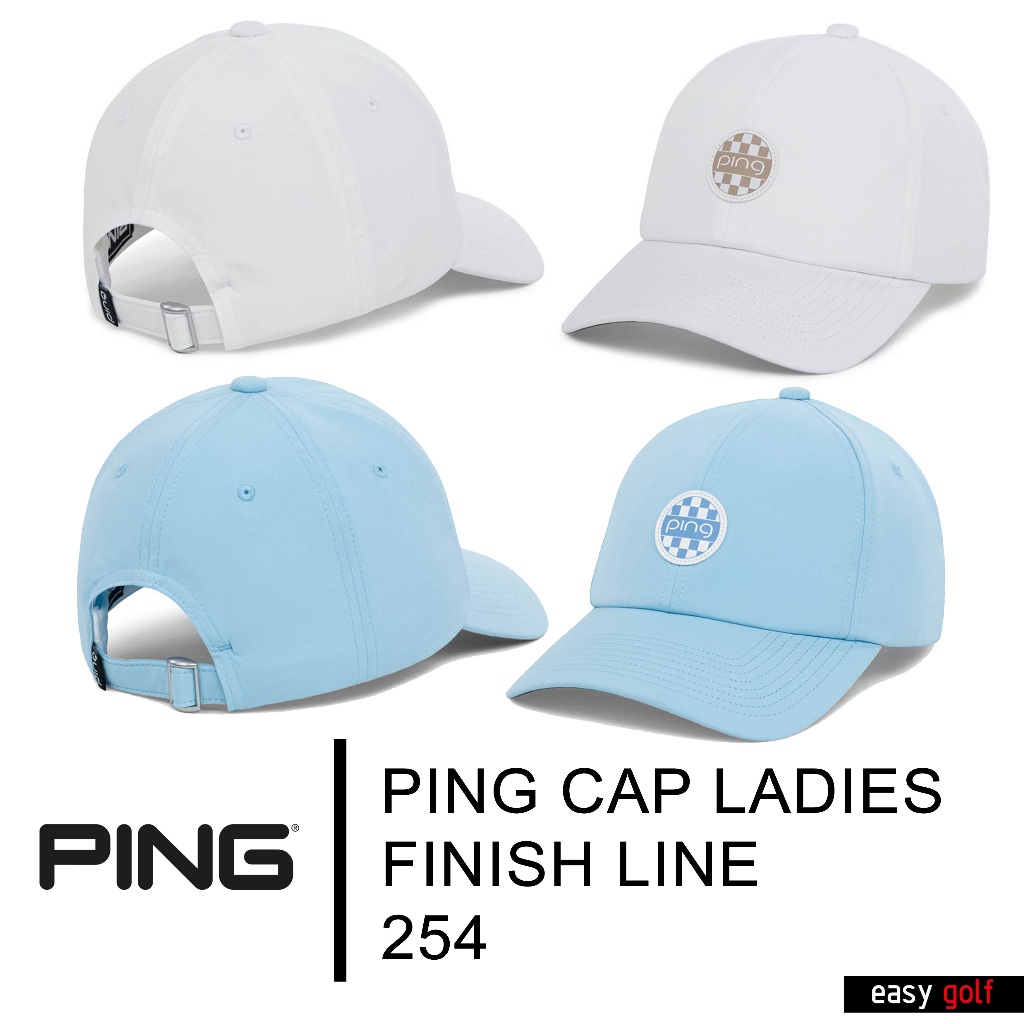 PING CAP LADIES FINISH LINE 254 PING CAP MEN หมวกกอล์ฟ หมวกกีฬาผู้หญิง