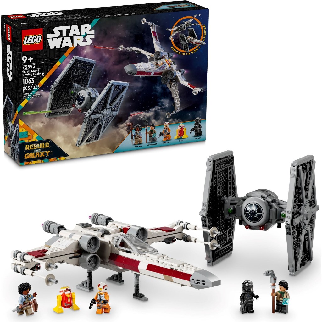 Lego Star Wars 75393 TIE Fighter & X-wing Mash-up (สินค้าใหม่พร้อมส่ง)