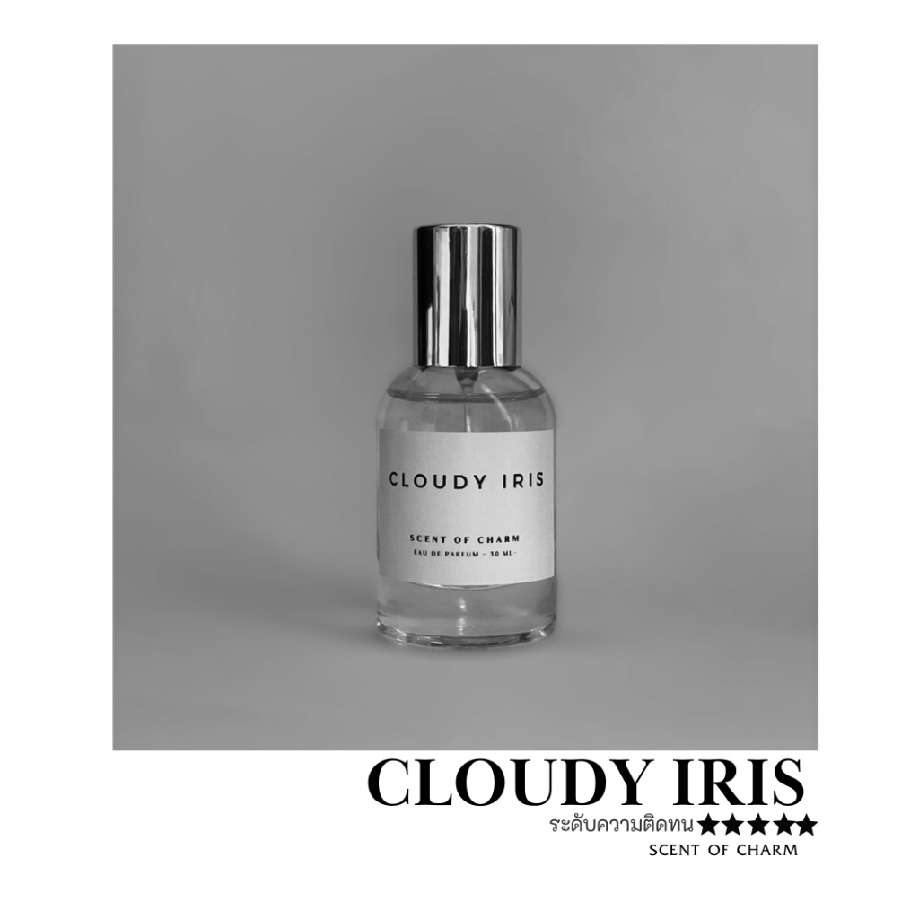 CLOUDY IRIS 💜 ไอริสแป้งนุ่ม โปร่ง สะอาด || SCENT OF CHARM || -ขนาด 30 ML-