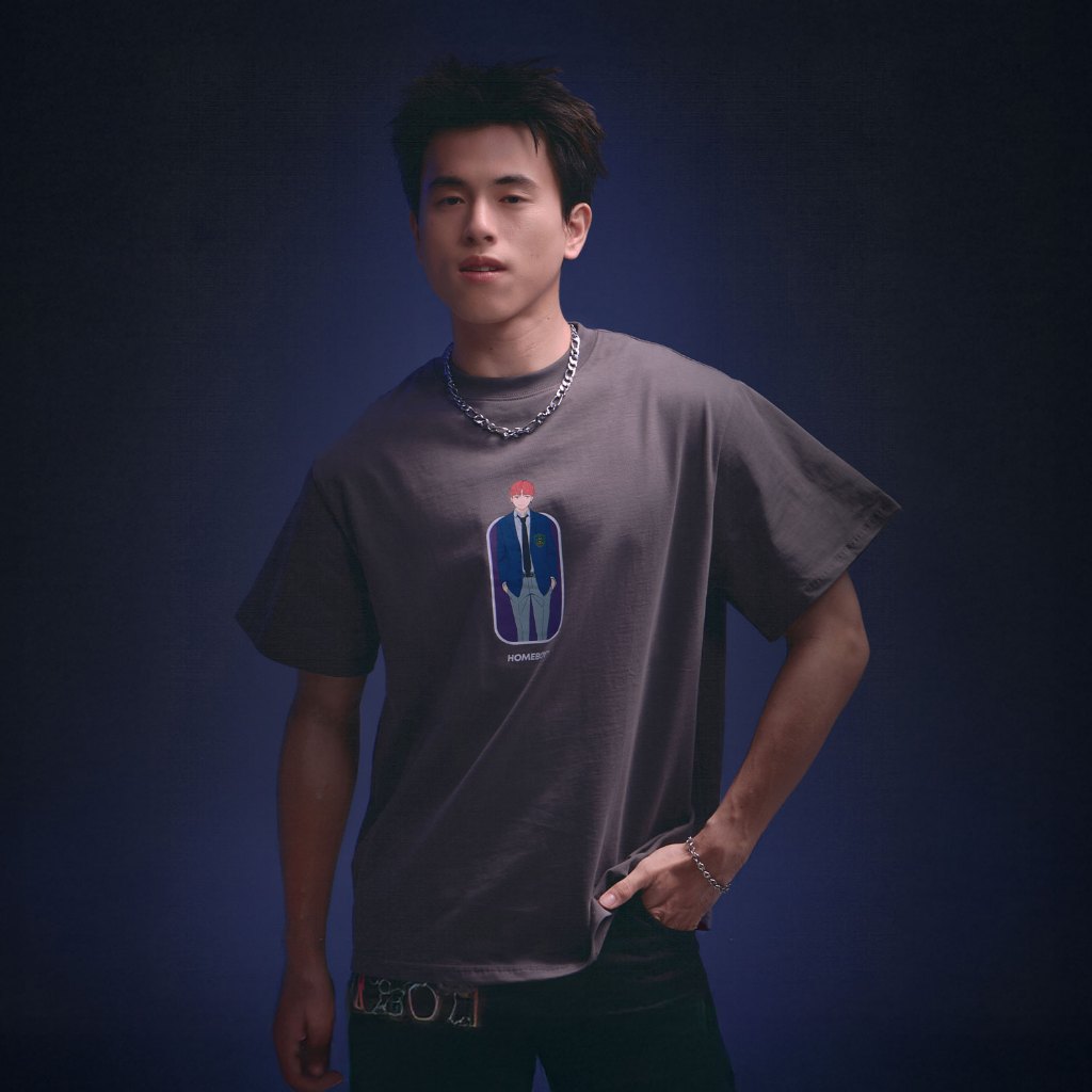 ❗️[ส่งด่วน กทม. 4 ชม.]❗️HOMEBOY เสื้อยืด รุ่น HB.JIN.ENJOUJI