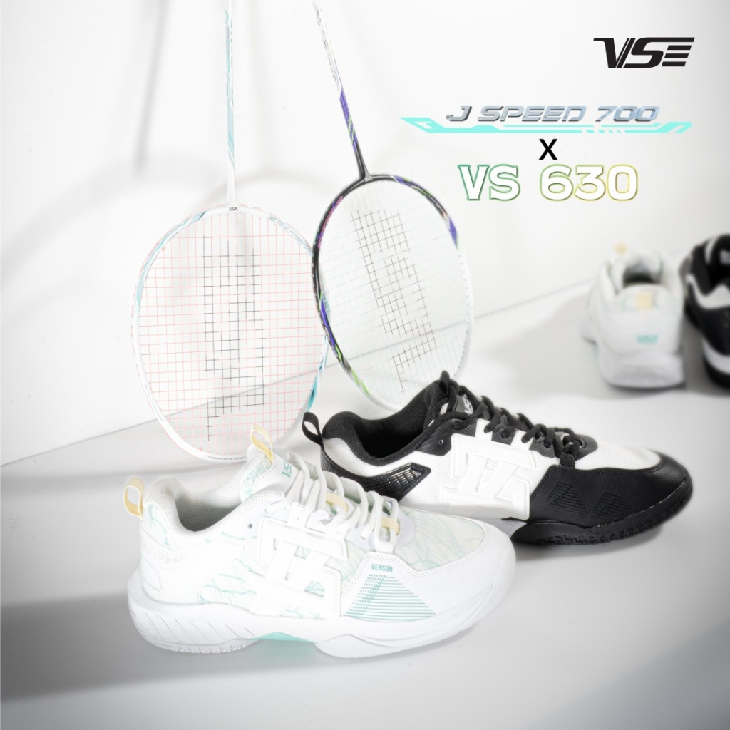 รองเท้าแบดมินตัน VENSON VS630รองเท้าแบดสายแฟชั่นดีไซน์สุดเท่