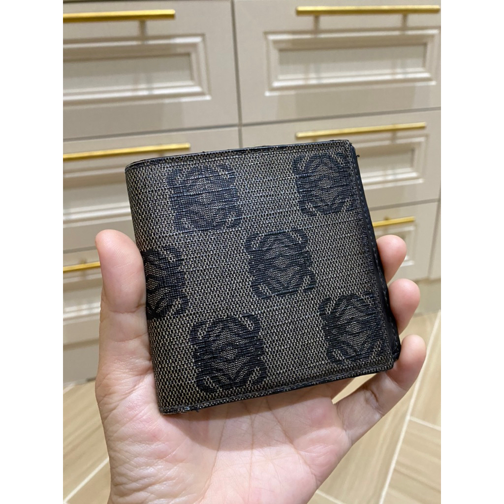 กระเป๋าสตางค์ Loewe Men’s Bifold Wallet มือ2ของแท้💯🇯🇵