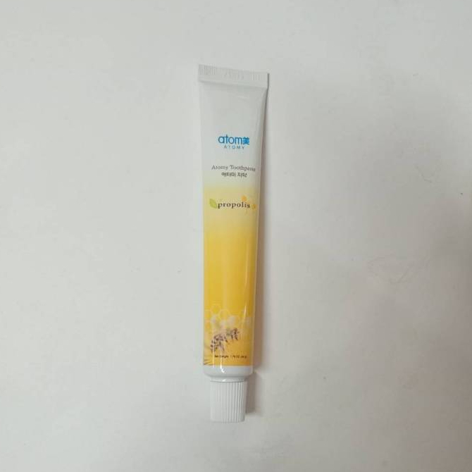 อะโทมี่ organic ยาสีฟัน ออแกนิค พรอพโพลิส ดูแลช่องปากและลำคอ (ของแท้ส่งจากไทย) ทูธเพสต์ 50 กรัม